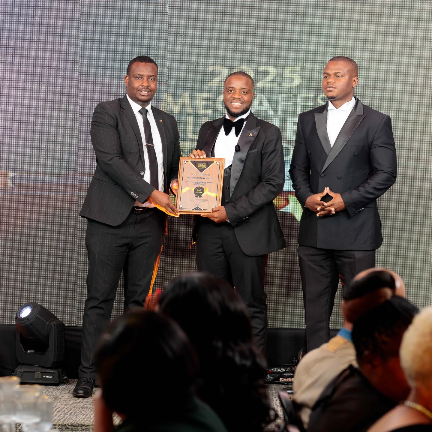 EC Rentals and Tapuwanashe Allin Shine at the 2025 Megafest Business Awards