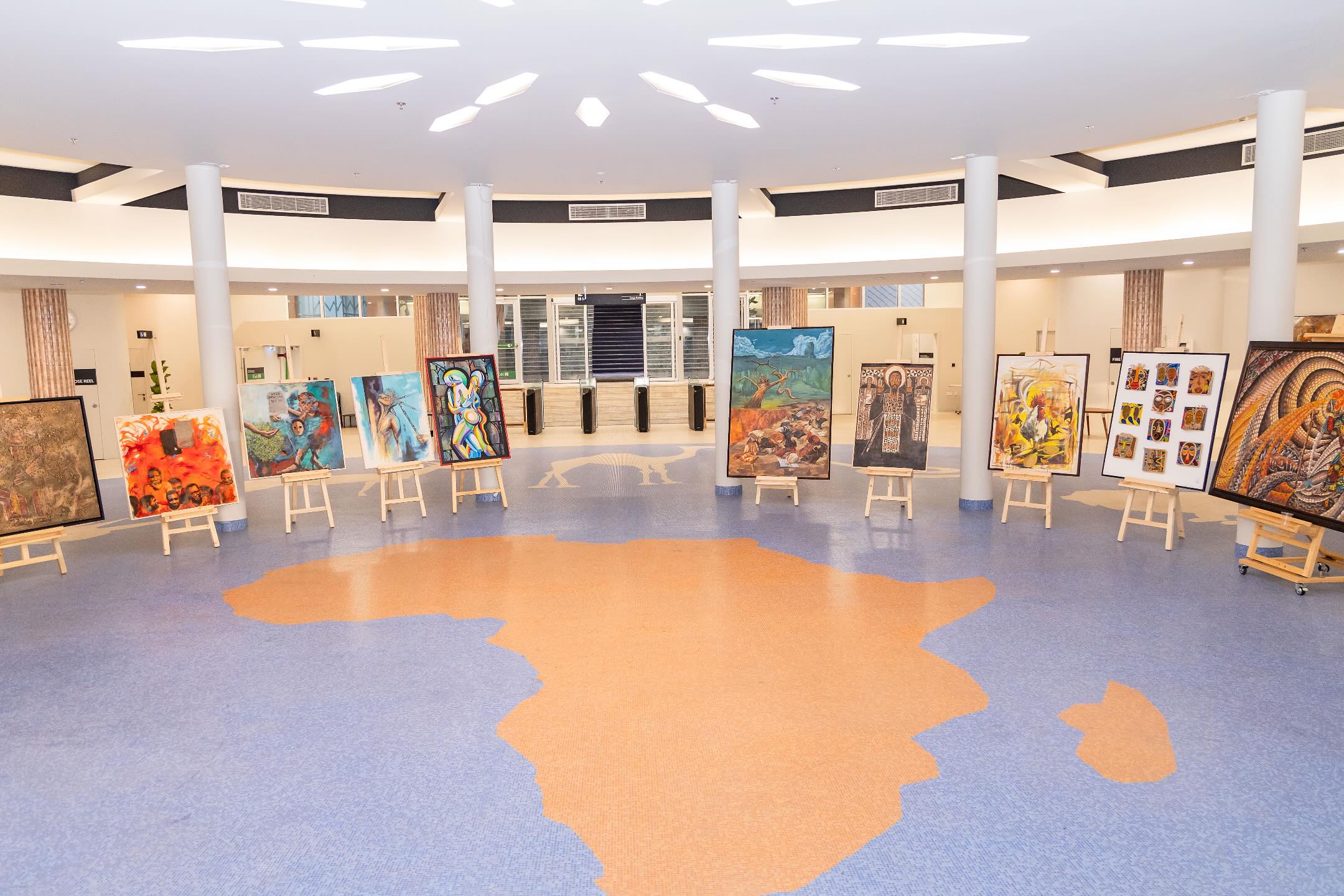 Africa Art Installation Opens at UNECA, Exploring Justice Through Art and Cultural Memory