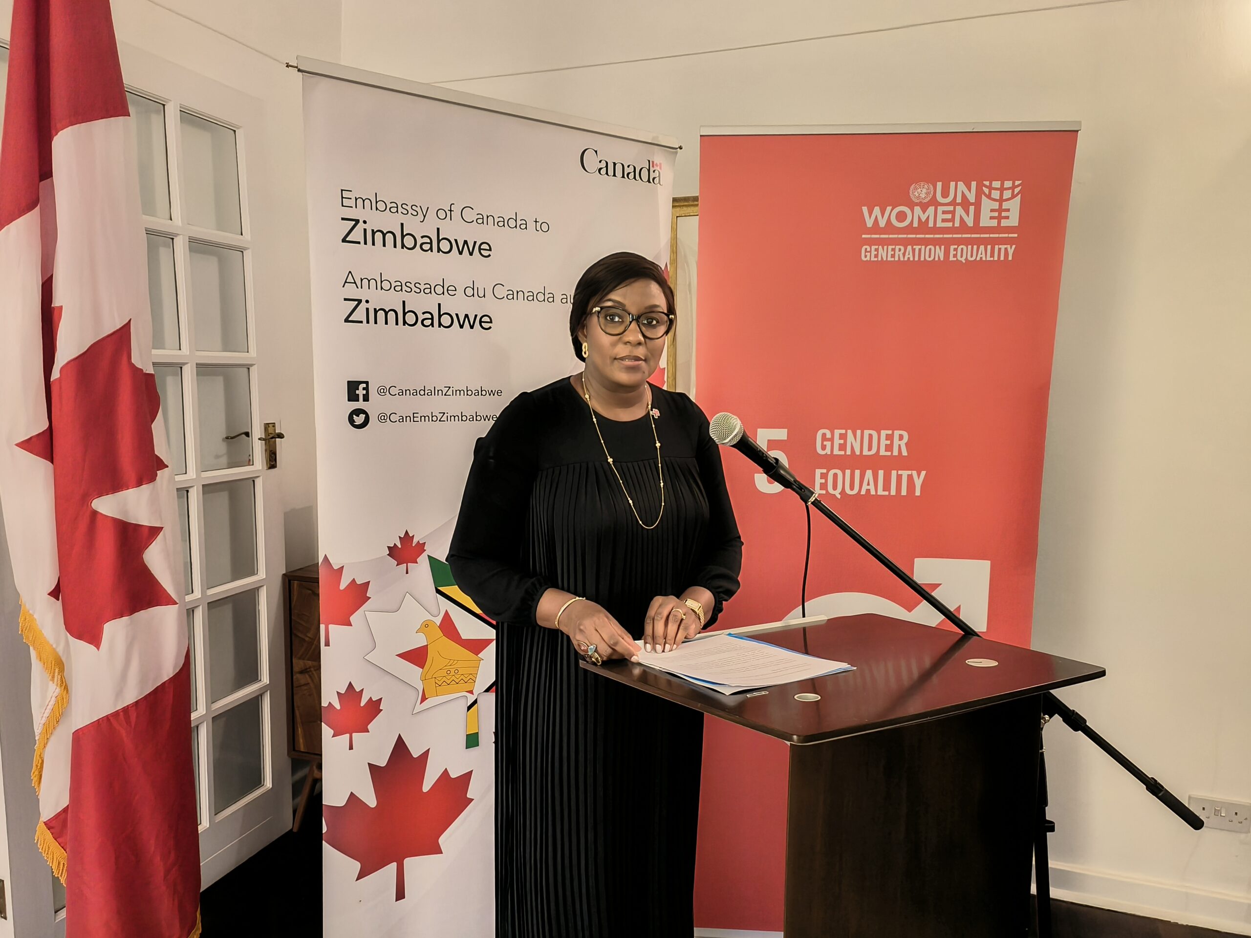 Zimbabwe Deepens Gender-Equality Commitments at UN Women–Canada HeForShe Reception